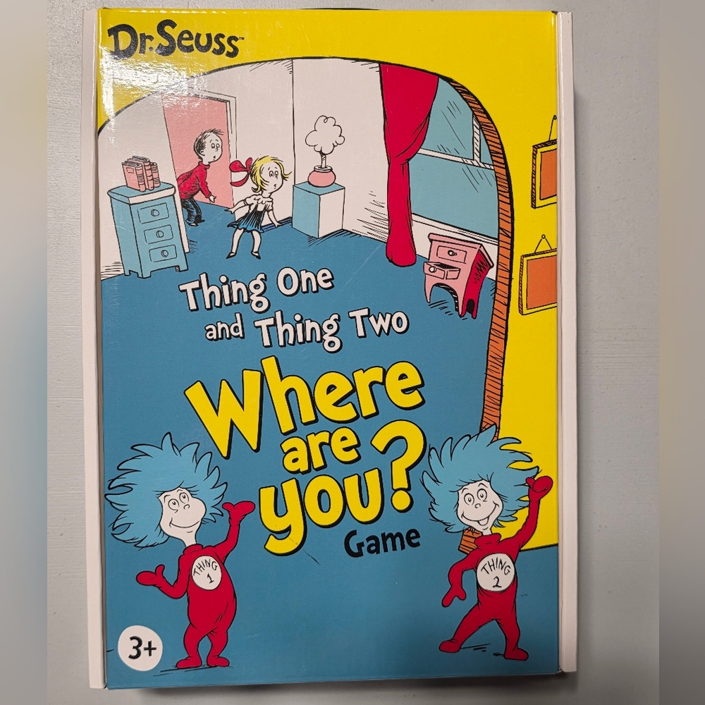 Dr. Seuss Thing One and Thing Two Where Are You? Game